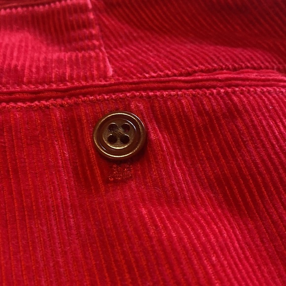 Vineyard Vines Red Corduroy Club Pants Size W33 L32 - Picture 8 of 12